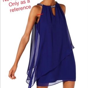 Jessica Howard Chiffon cocktail dress